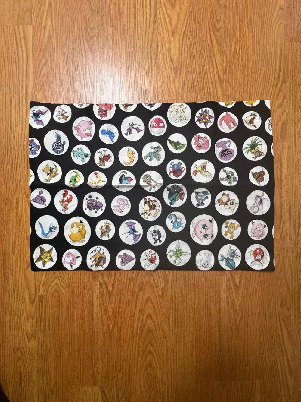 Pokémon Character Circles Cotton Fabric Robert Kaufman Kanto Monster Remnant 20